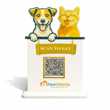 1QR standee  (Dog & Cat Theme)
