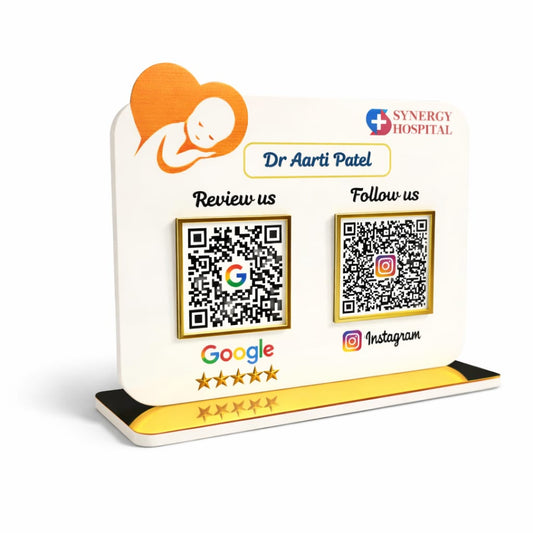 2QR Standee (Doctor Clinic Standee)