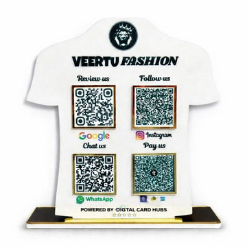 4QR Standee (Shirt Shape Standee)