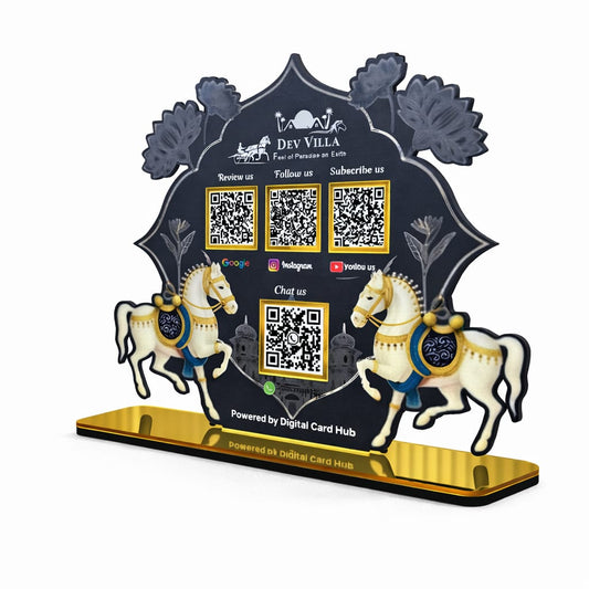 4QR Standee (Horse Theme Standee)