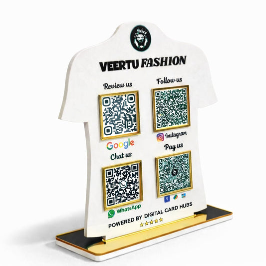4QR Standee (Shirt Shape Standee)