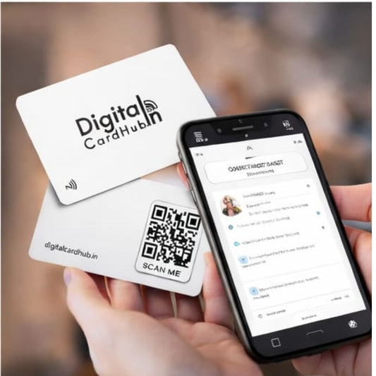 Smart NFC Business Card (White Edition)